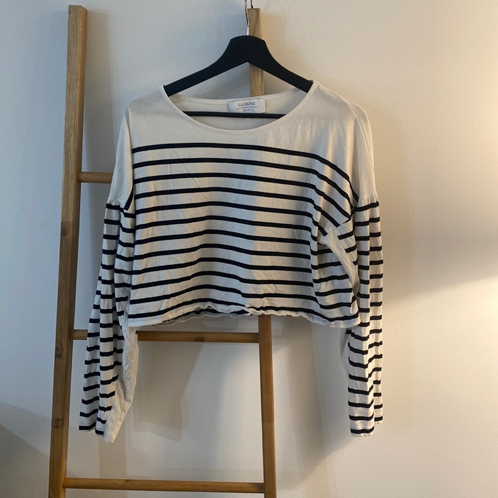 La Ligne Cropped Shirt